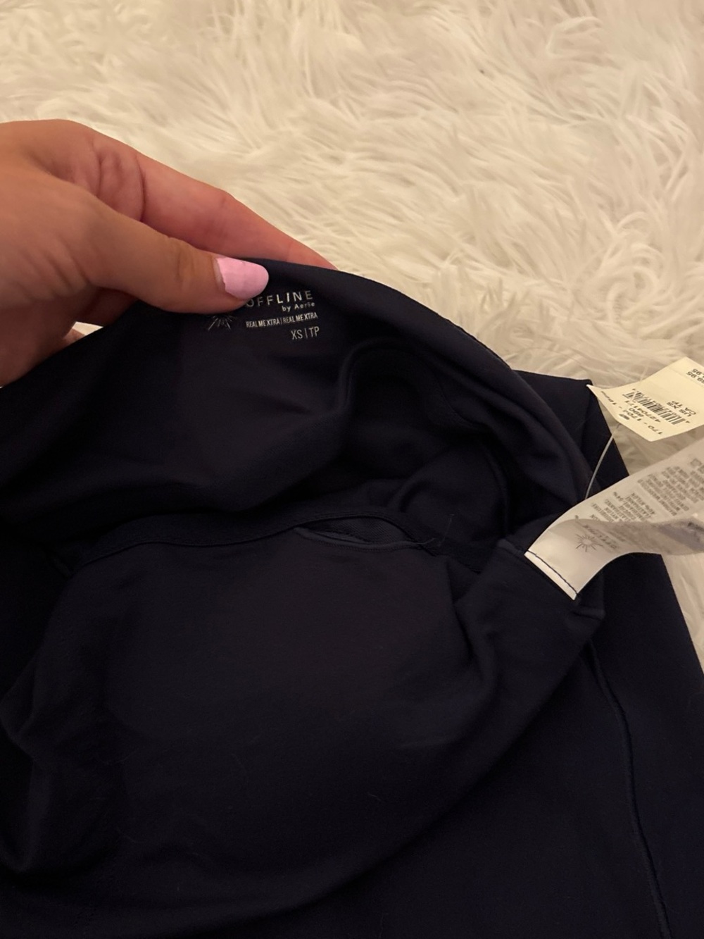 AERIE NWTG Navy blue Strapless Maxi Dress - Picture 4 of 6